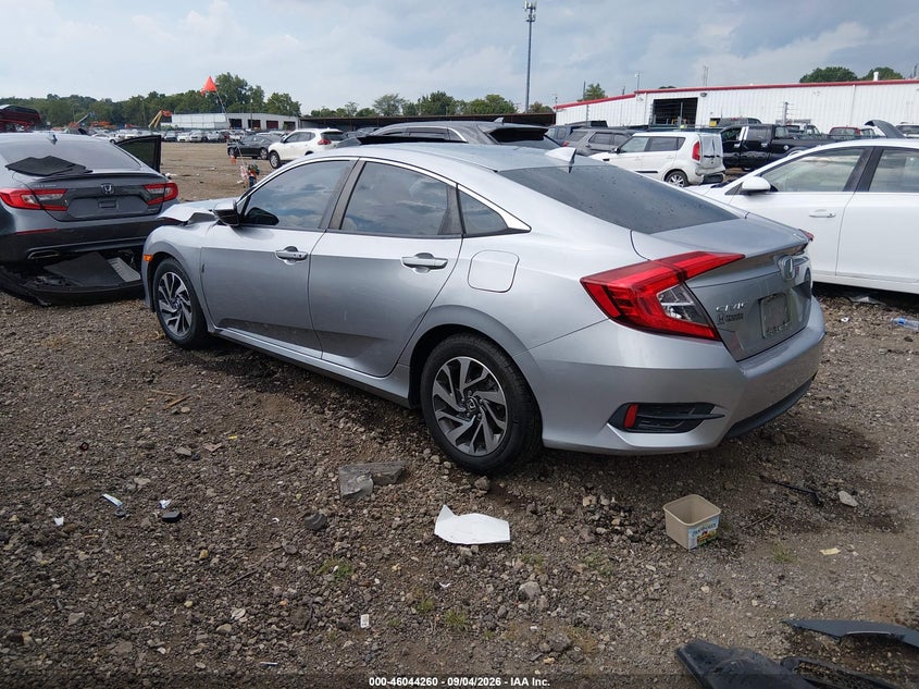 Vin: 19xfc2f7xhe012578, lot: 46543715, honda civic ex 20173