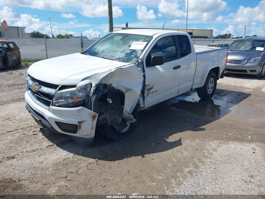 Vin: 1gchsbea7g1168328, lot: 46543742, chevrolet colorado wt 20162