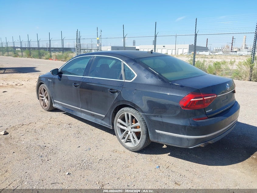 Vin: 1vwdt7a32hc039674, lot: 46543748, volkswagen passat 1.8t r-line 20173