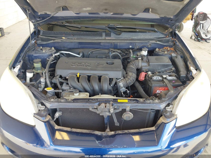 TOYOTA MATRIX 2005 VIN 2T1KR32E25C399516