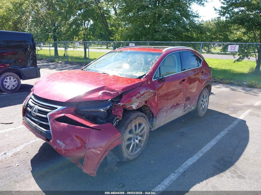 LEXUS NX 200T 2015 VIN JTJBARBZ6F2024433