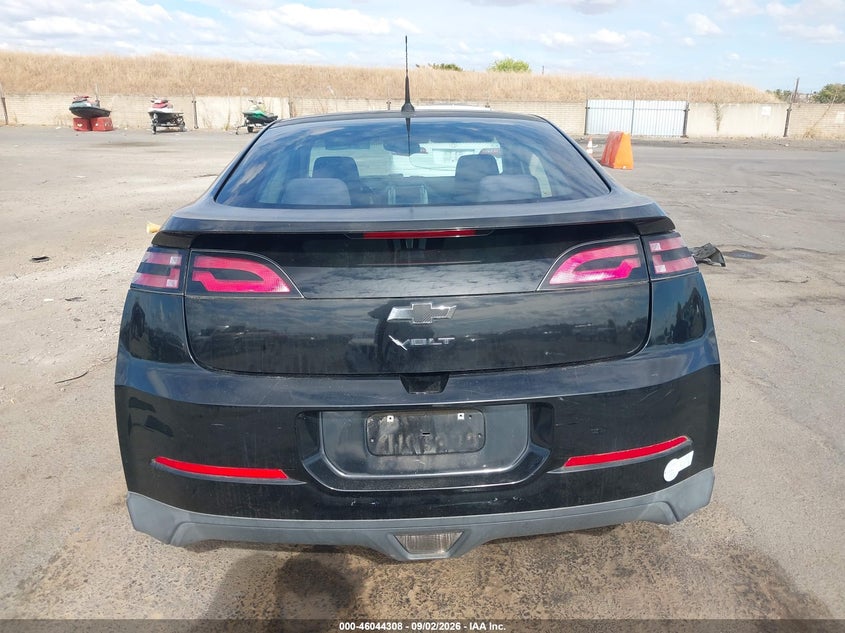 CHEVROLET VOLT 2012 VIN 1G1RE6E45CU123371