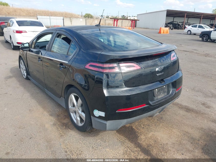 CHEVROLET VOLT 2012 VIN 1G1RE6E45CU123371