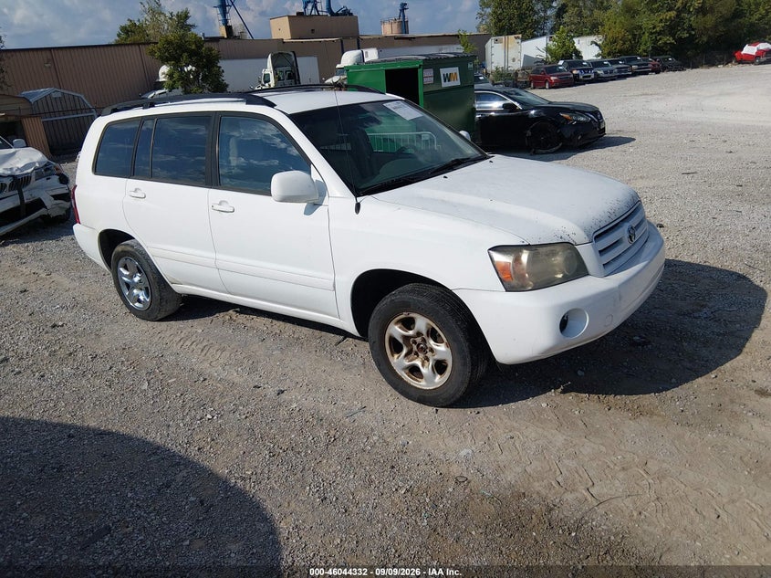 2007 TOYOTA HIGHLANDER auction photo 1