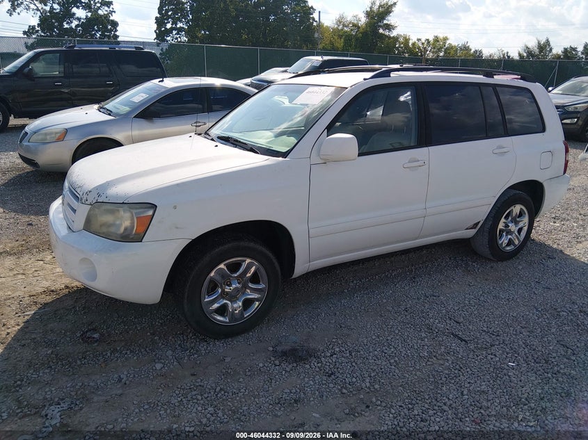 2007 TOYOTA HIGHLANDER auction photo 2