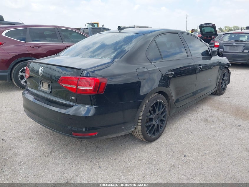 Vin: 3vwd17aj0fm410878, lot: 46543792, volkswagen jetta 1.8t sport 20154