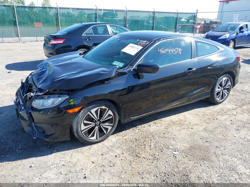 Vin: 2hgfc3b76hh353669, lot: 46543833, honda civic ex-l 20172