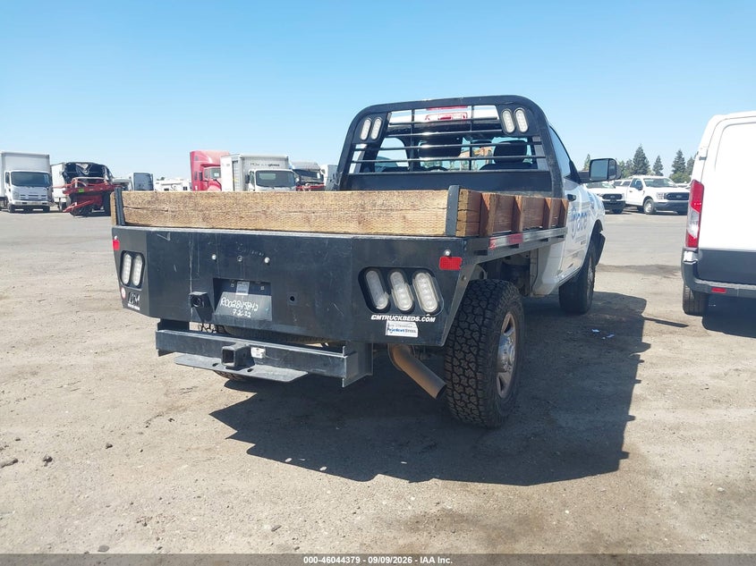 Vin: 3c7wr5aj0mg608917, lot: 46543834, ram 2500 tradesman  4x4 8' box 20214