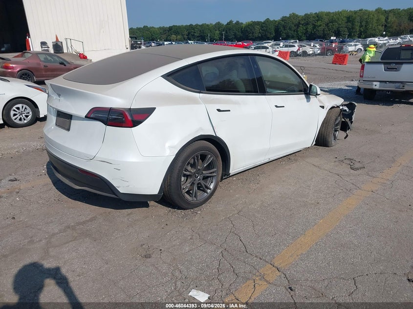 Vin: 7saygded1rf230326, lot: 46543848, tesla model y long range single motor rear-wheel drive/rwd 20244