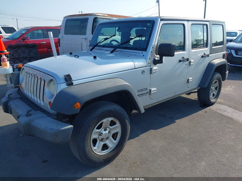 Vin: 1j4bz3h19al213715, lot: 46543884, jeep wrangler unlimited sport rhd 20102