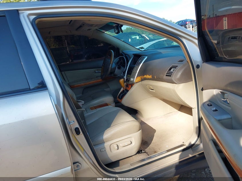 2008 LEXUS RX SPORT UTILITY VEHICLE 3.5L V-6 DOHC, VVT, PREMIUM , 270HP