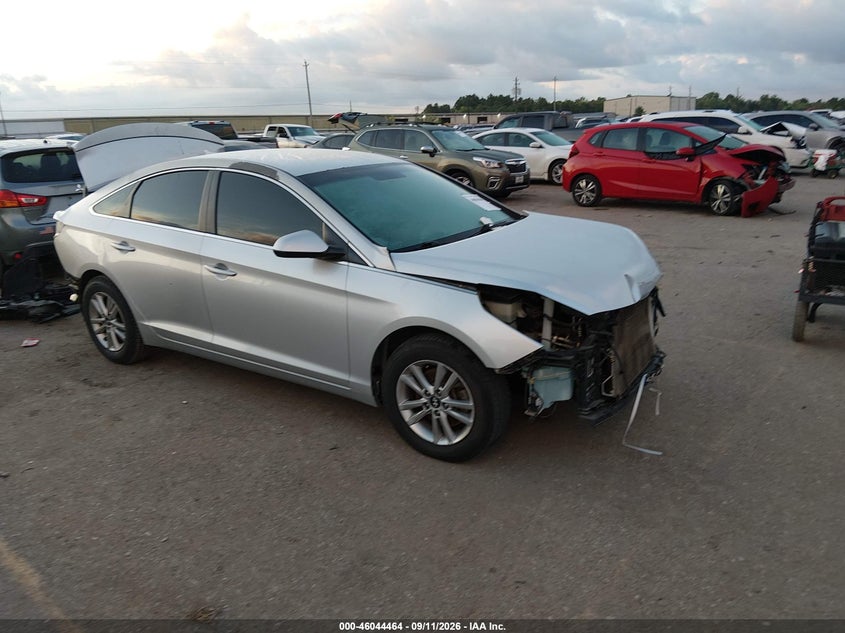 2017 Hyundai Sonata, Перёд, IAAI, VIN 5NPE24AF8HH533108