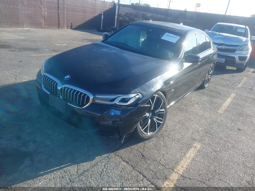 Vin: wba13ag0xmcf12649, lot: 46543969, bmw 530e 20212