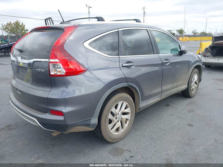Vin: 2hkrm4h77gh673515, lot: 46543984, honda cr-v ex-l 20164