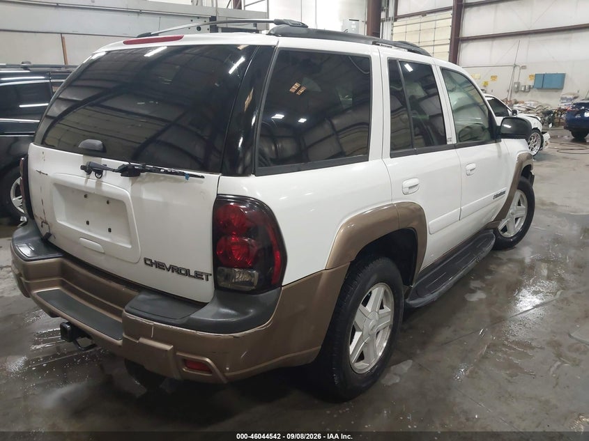 CHEVROLET TRAILBLAZER 2002 VIN 1GNDT13SX22239064