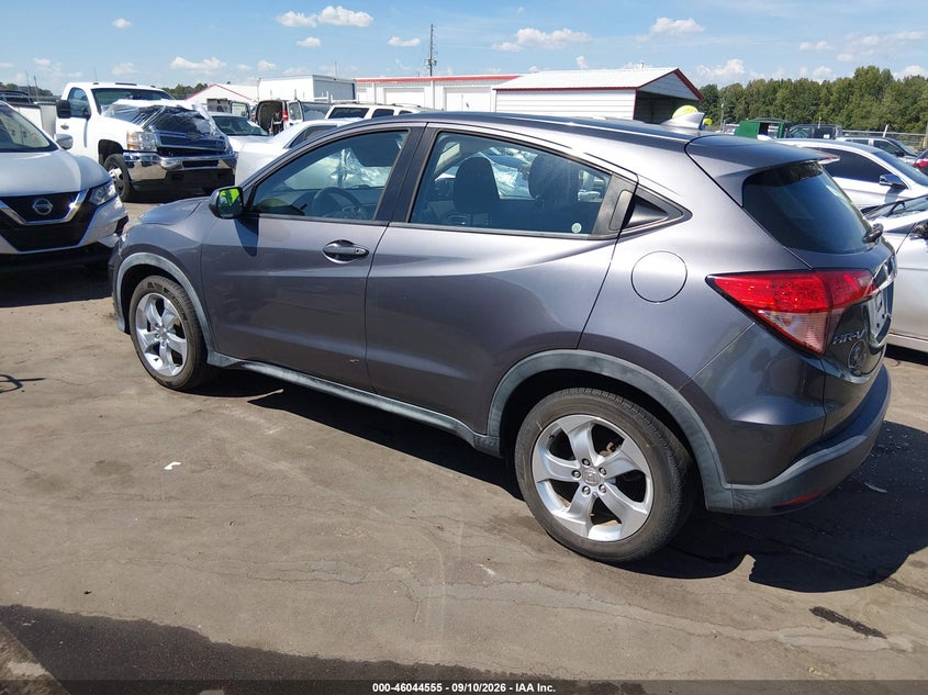 Vin: 3czru5g33gm738305, lot: 46544010, honda hr-v lx 20163