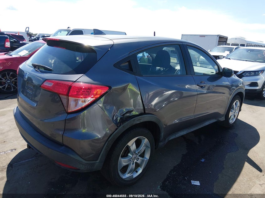 Vin: 3czru5g33gm738305, lot: 46544010, honda hr-v lx 20164