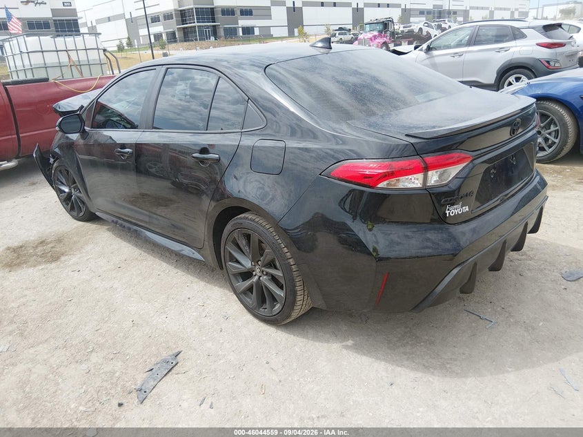 Vin: 5yfs4mce8pp154709, lot: 46544014, toyota corolla se 20233