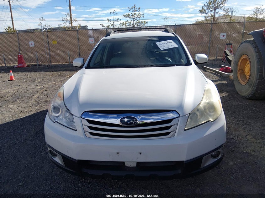 2011 SUBARU OUTBACK auction photo 6