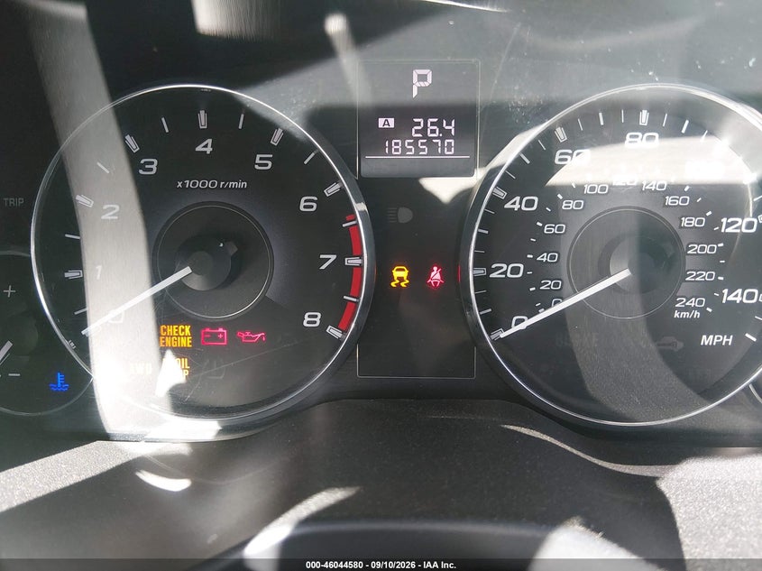 2011 SUBARU OUTBACK auction photo 7