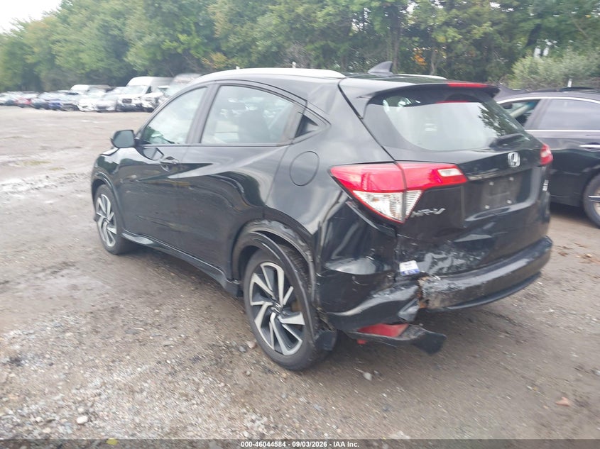 Vin: 3czru6h13kg721563, lot: 46544039, honda hr-v sport 20193