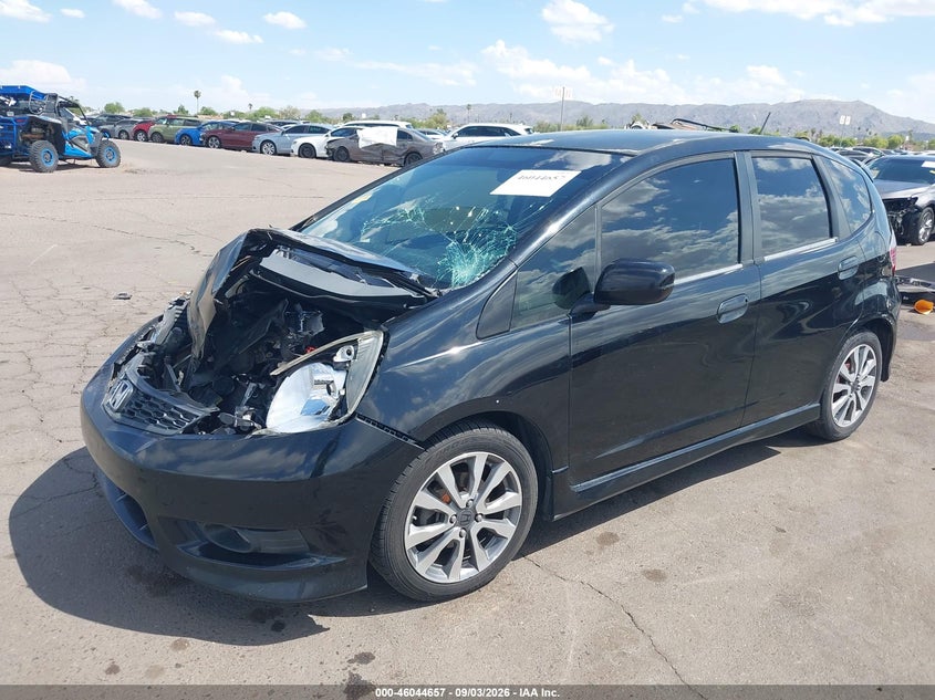 Vin: jhmge8h54cc019344, lot: 46544111, honda fit sport 20122