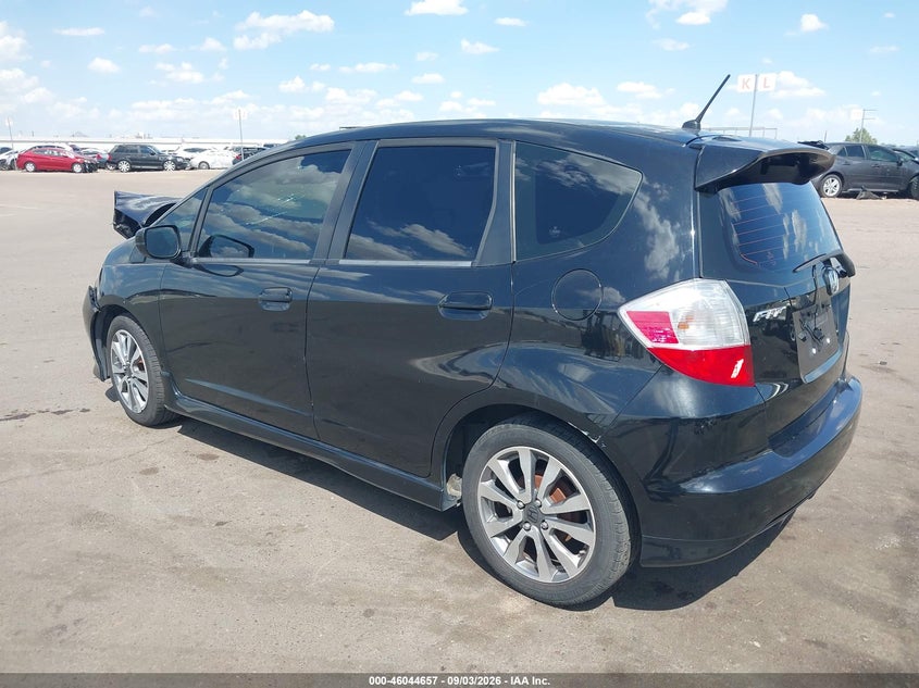 Vin: jhmge8h54cc019344, lot: 46544111, honda fit sport 20123