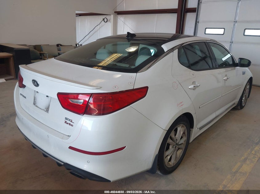 Vin: 5xxgr4a67eg277667, lot: 46544113, kia optima sxl turbo 20144