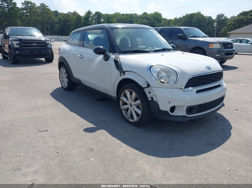 2013 Mini Paceman Cooper S, Wear, IAAI, VIN WMWSS5C5XDWN66495