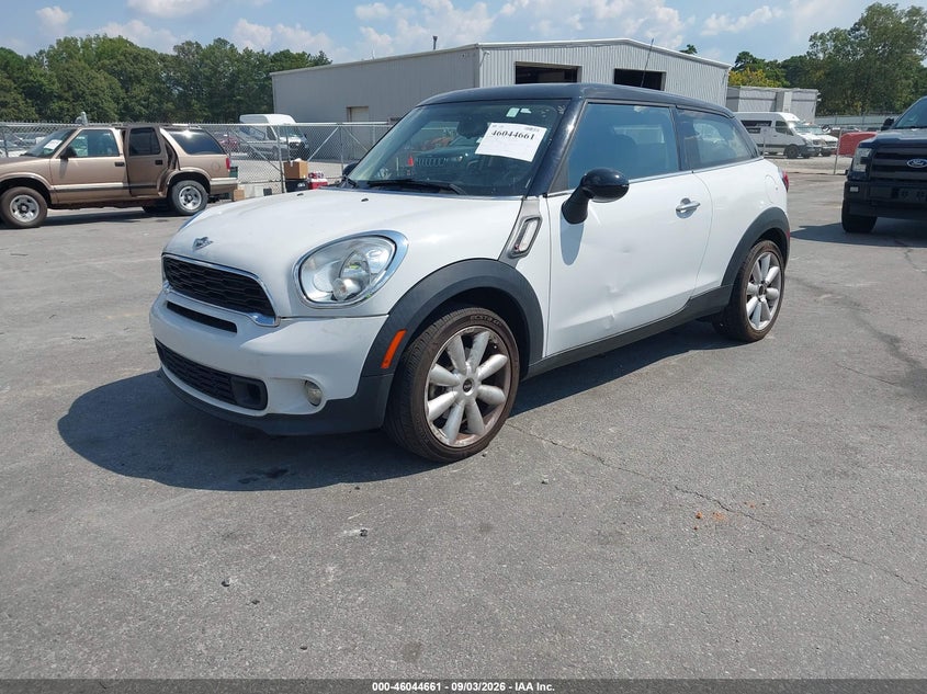 2013 MINI PACEMAN SPORT UTILITY VEHICLE 1.6L I-4 DI, DOHC, VVT, TURBO, PREMIUM , 181HP