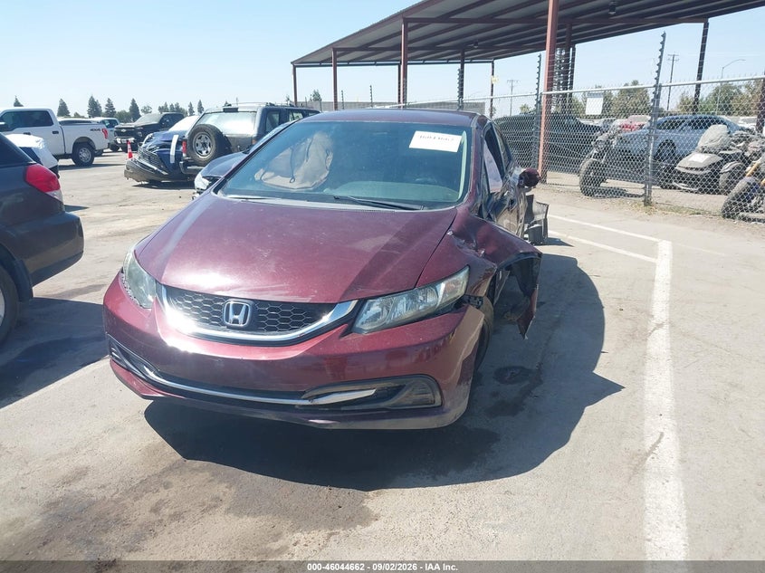 Vin: 2hgfb2f56eh550455, lot: 46544117, honda civic lx 20142