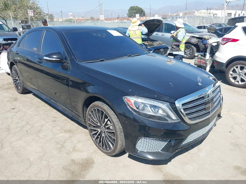 2016 Mercedes-Benz S 550, Лівий бік, IAAI, VIN WDDUG8CB1GA216071