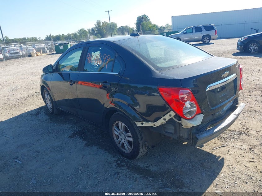 Vin: 1g1jc5shxf4181307, lot: 46544154, chevrolet sonic lt auto 20153