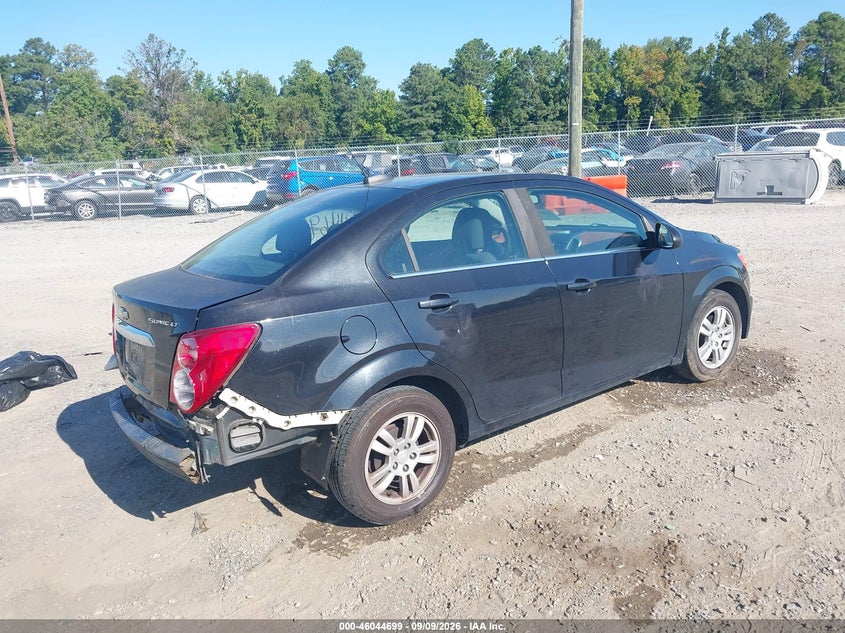 Vin: 1g1jc5shxf4181307, lot: 46544154, chevrolet sonic lt auto 20154