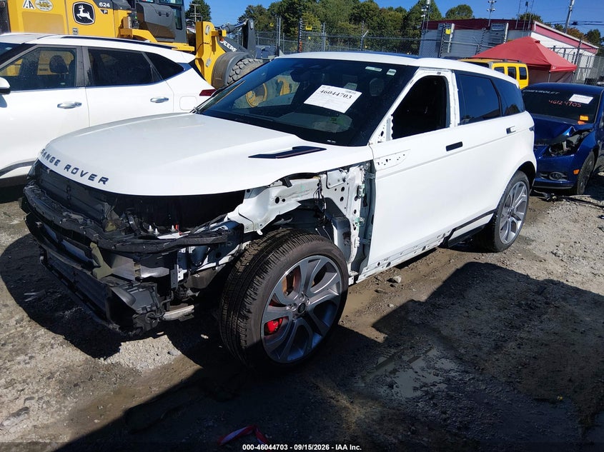 Vin: salzt2fx6nh170184, lot: 46544158, land rover range rover evoque r-dynamic s 20222
