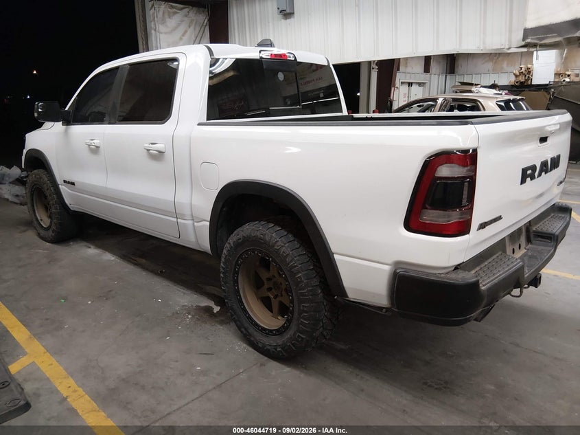 Vin: 1c6srflt0kn565322, lot: 46544174, ram 1500 rebel  4x4 5'7 box 20193