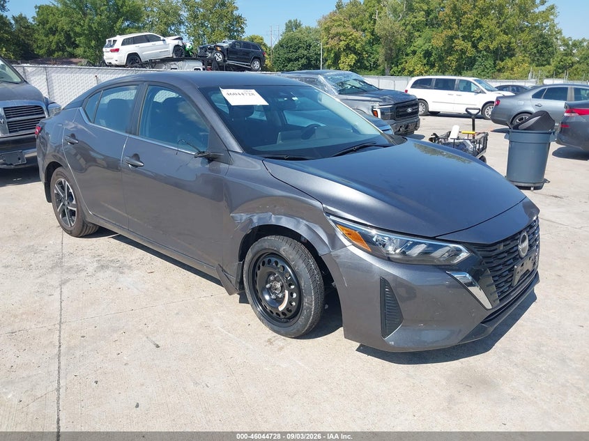 Vin: 3n1ab8cv6sy407532, lot: 46544183, nissan sentra sv 2025 img_1