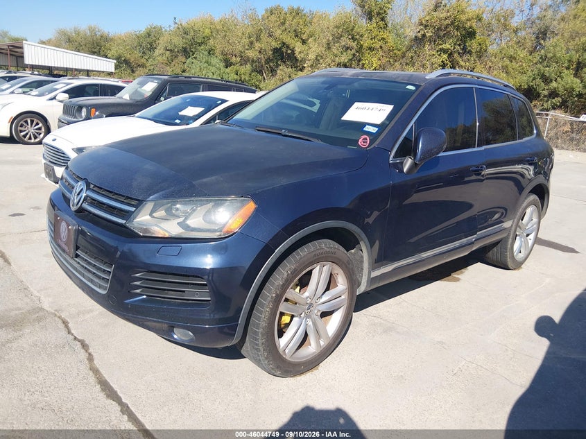 2012 Volkswagen Touareg, Звичайний знос, IAAI, VIN WVGFK9BP6CD003741 — фото 2