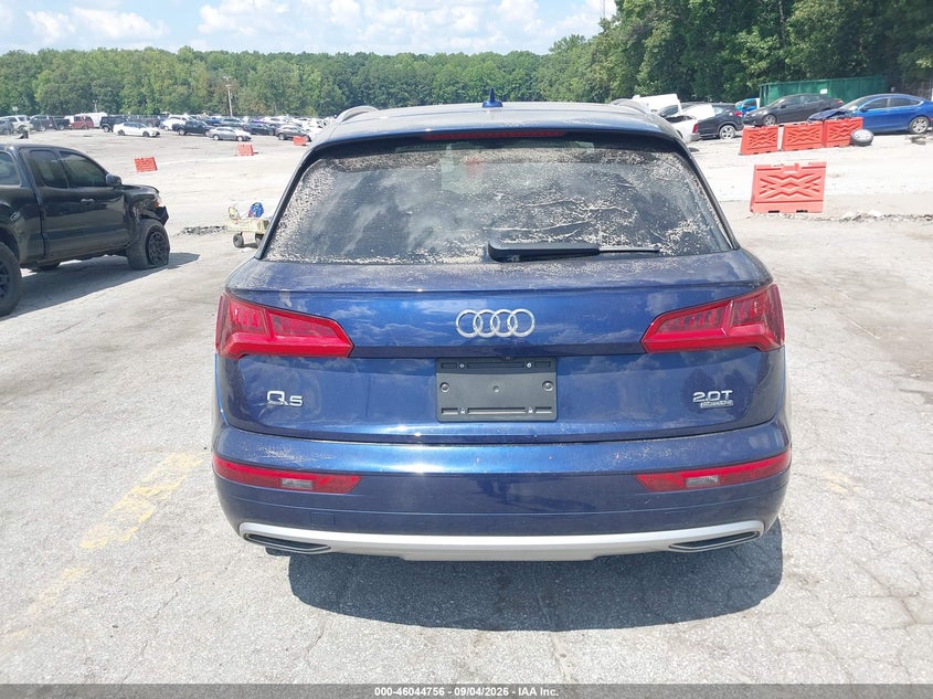 AUDI Q5 2018 VIN WA1ANAFY1J2023957