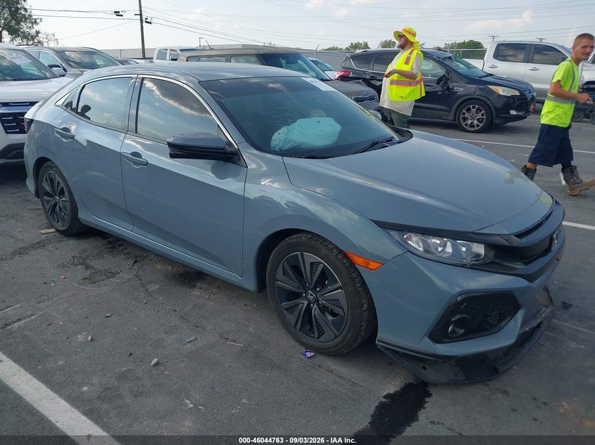 Vin: shhfk7h52ju211828, lot: 46544218, honda civic ex 2018 img_1