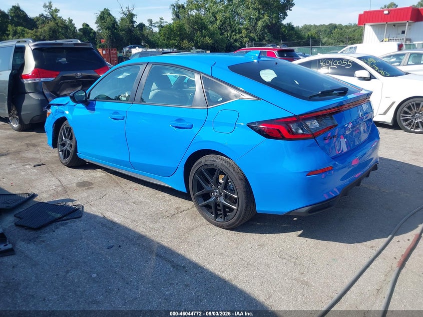 Vin: 19xfl4h80te018187, lot: 46544227, honda civic hybrid sport 20263