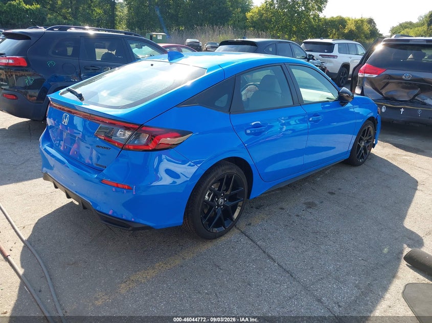 Vin: 19xfl4h80te018187, lot: 46544227, honda civic hybrid sport 20264