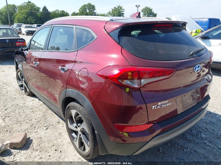 Vin: km8j33a28gu216948, lot: 46544228, hyundai tucson limited 20163
