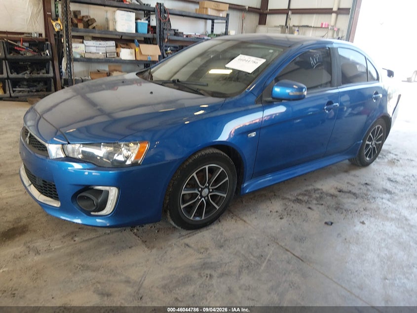 Vin: ja32u2fu8hu000267, lot: 46544242, mitsubishi lancer es/le 20172