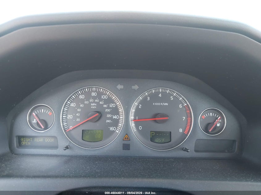 VOLVO S60 2005 VIN YV1RS640652460624