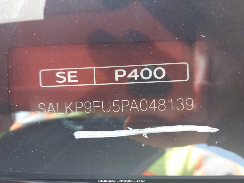 LAND-ROVER RANGE ROVER 2023 VIN SALKP9FU5PA048139