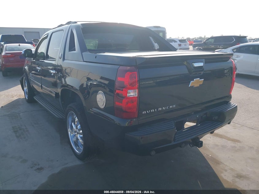 Vin: 3gnmcfe05dg255577, lot: 46544314, chevrolet avalanche lt 20133