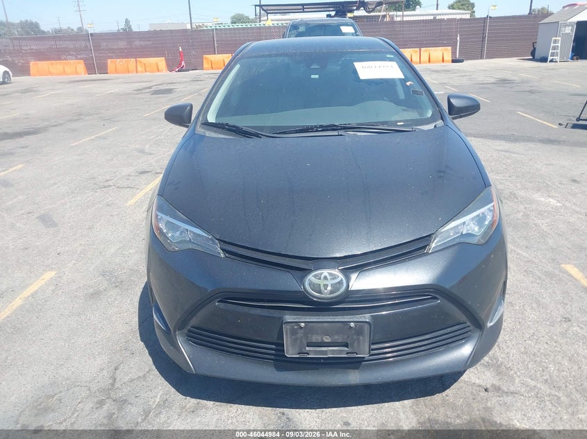 2017 TOYOTA COROLLA SEDAN 1.8L I-4 DOHC, VVT, REGULAR , 132HP