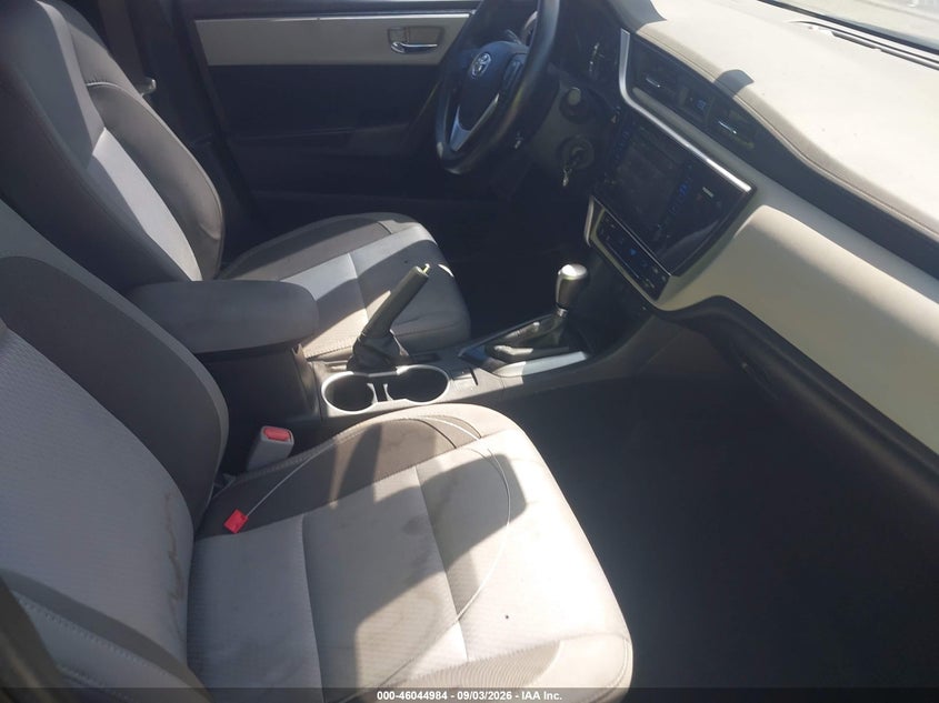 2017 TOYOTA COROLLA SEDAN 1.8L I-4 DOHC, VVT, REGULAR , 132HP