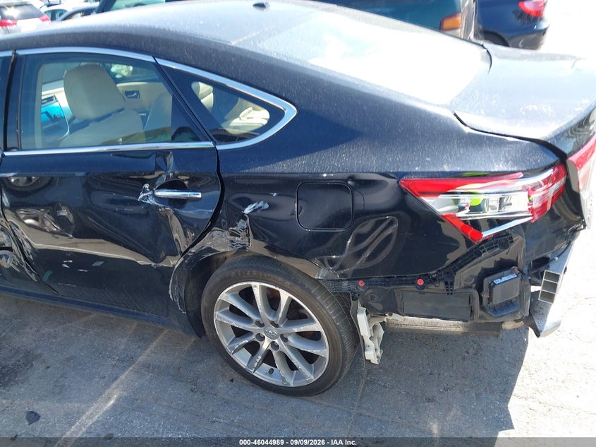 TOYOTA AVALON 2015 VIN 4T1BK1EBXFU153808